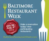 Baltimore Restaurant Week 2013 Now Accepting Reservations, Check out Restaurant Week Menus