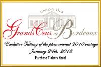Union des Grand Crus de Bordeaux (UGCB) Presents Bordeaux Washington DC 2010 Grand Tasting Event 