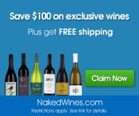Naked Wines is a Great Budget Wine Club, $100 coupon