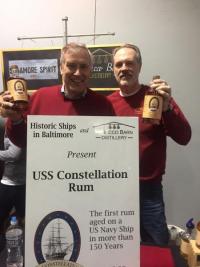 The resurgence of Maryland Distilling, USS Constellation Tobacco Barn Rum, a US Navy connection with Baltimore Partnerships