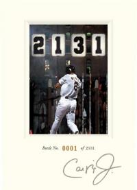 Axios Wine Introduces Limited Edition \"2131\" Cabernet in Honor of 20th Anniversary of Cal Ripken, Jr.\'s Streak